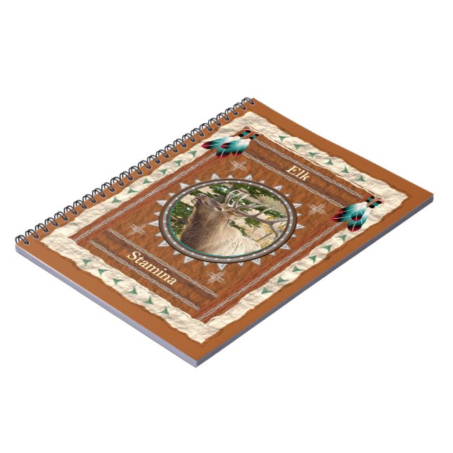 Elk-Stamina-Notebook 80 sida Anteckningsbok (Vänstra Sidan)