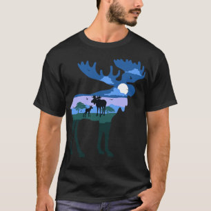 Elk Sverige Illustration T Shirt