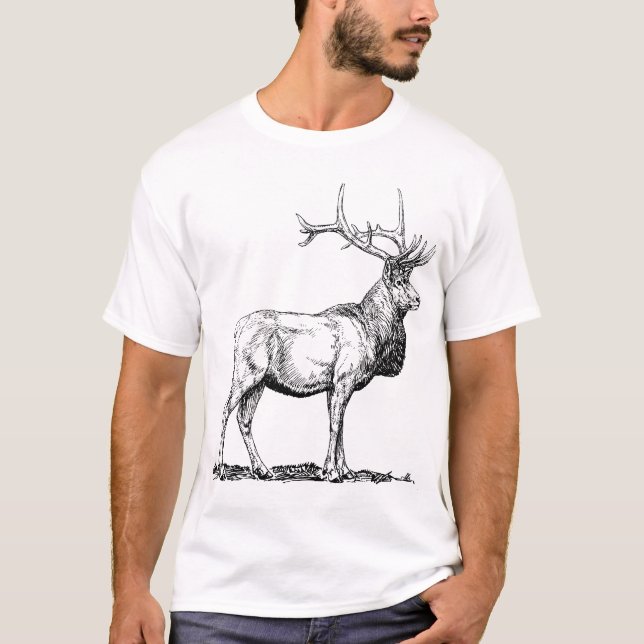 Elk Tee Shirt (Framsida)