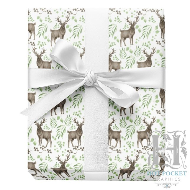 Elk Wrapping Papper Presentpapper (Skapare uppladdad)