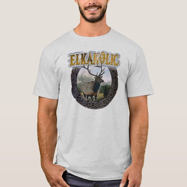 Elkaholic T-shirt (Framsida)
