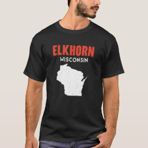 Elkhorn Förenta staterna, USA, Travel Montanan Hel T Shirt
