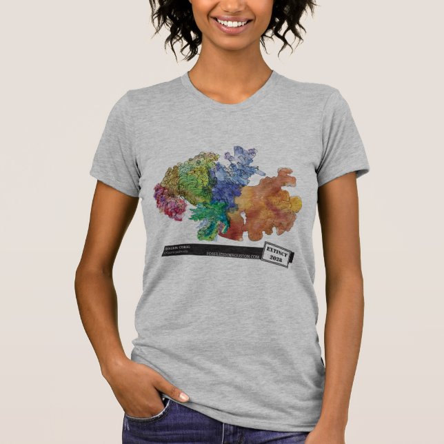 Elkhorn korall av Carrie Schneider T-shirt (Framsida)
