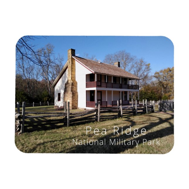 Elkhorn Tavern, Pea Ridge National Military Park Magnet (Horisontell)