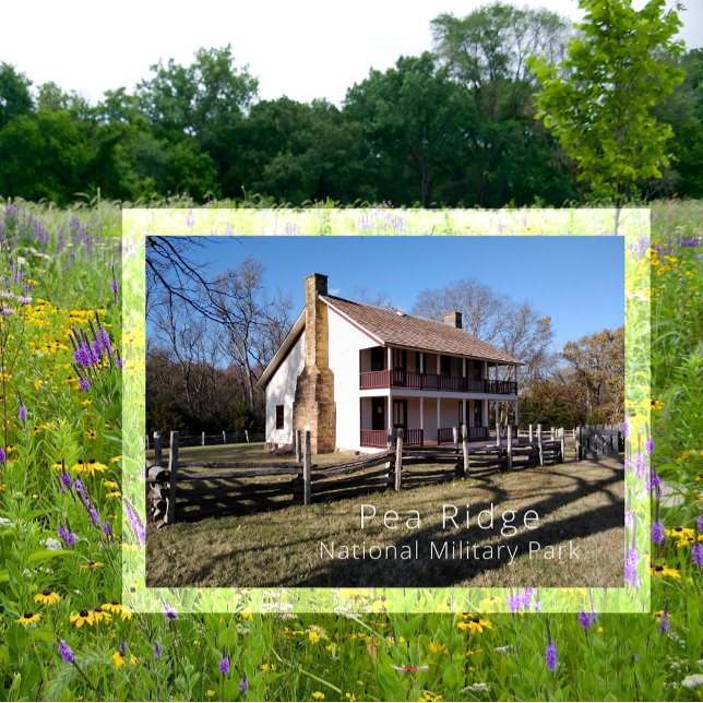 Elkhorn Tavern, Pea Ridge National Military Park Vykort (Skapare uppladdad)