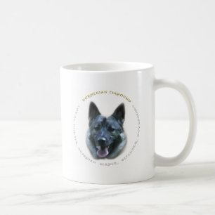 Elkhound kärlek kaffemugg