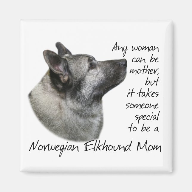 Elkhound Magnet (Framsidan)