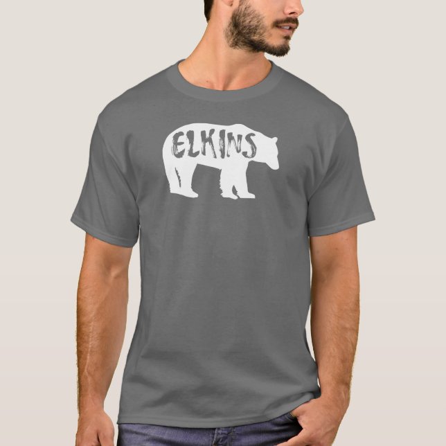 Elkins Väster Virginia Bear T Shirt (Framsida)