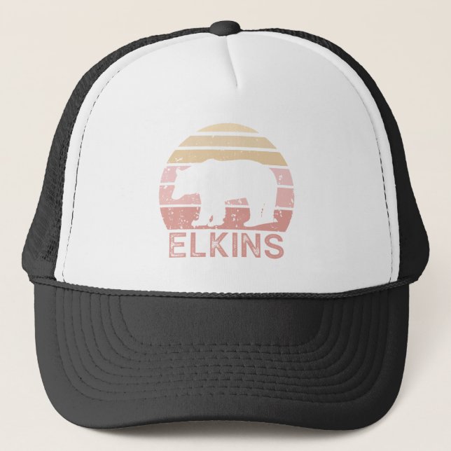 Elkins West Virginia Retro Björn Keps (Framsida)