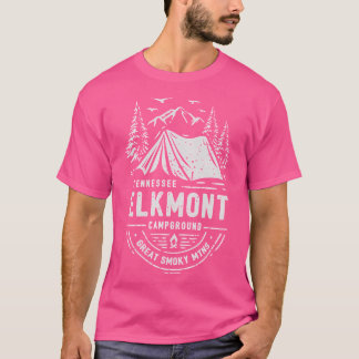 Elkmont Campground Underbar Smoky Mountains Nation T Shirt