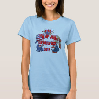 Elko 4th av Juli babyar T-shirt