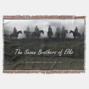 Elko Throw Blankets sju bröder Filt