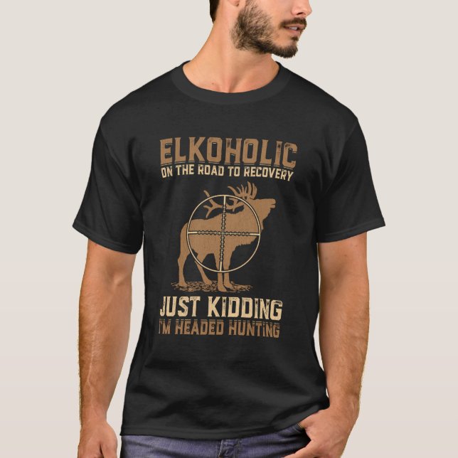 Elkoholen på vägen till återhämtningen... t shirt (Framsida)