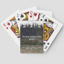 Elkos sju bröder spelar kort casinokort