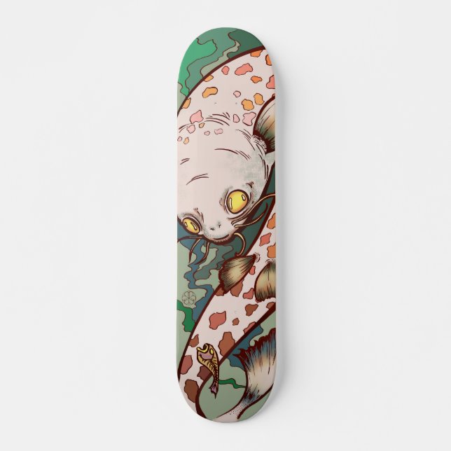 Elkraften chockar skateboard bräda 21,5 cm (Framsida)