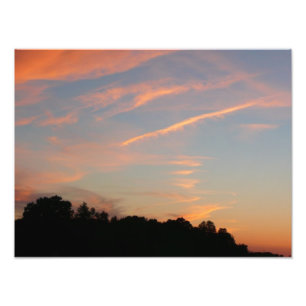 Elkridge Sunset Maryland Ligcape Fototryck