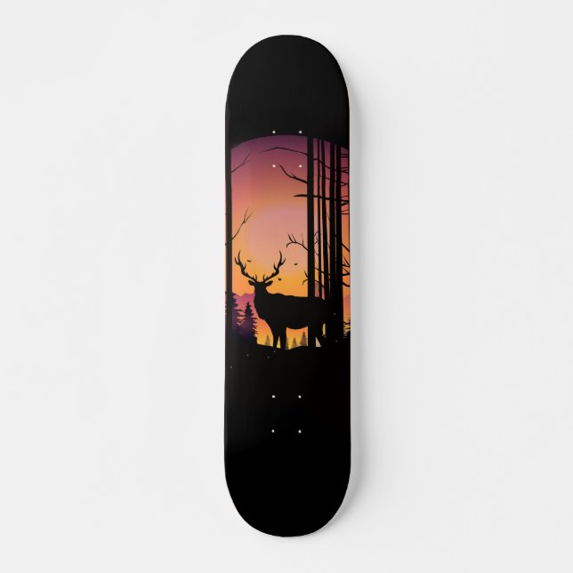 Elks Journey Mini Skateboard Bräda 18,5 Cm (Framsida)