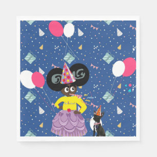 Ella B. Jenkins party napkin blue Pappersservett