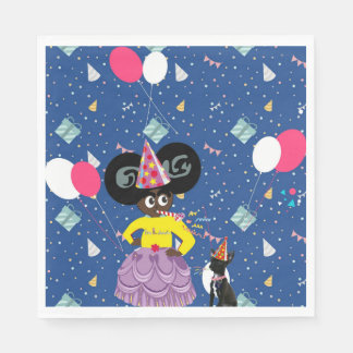 Ella B. Jenkins party napkin blue Pappersservett