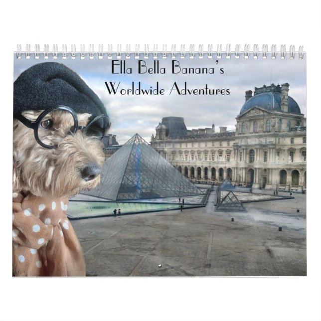 Ella Bella Bananas globala kalender för Äventyr (Omslag)