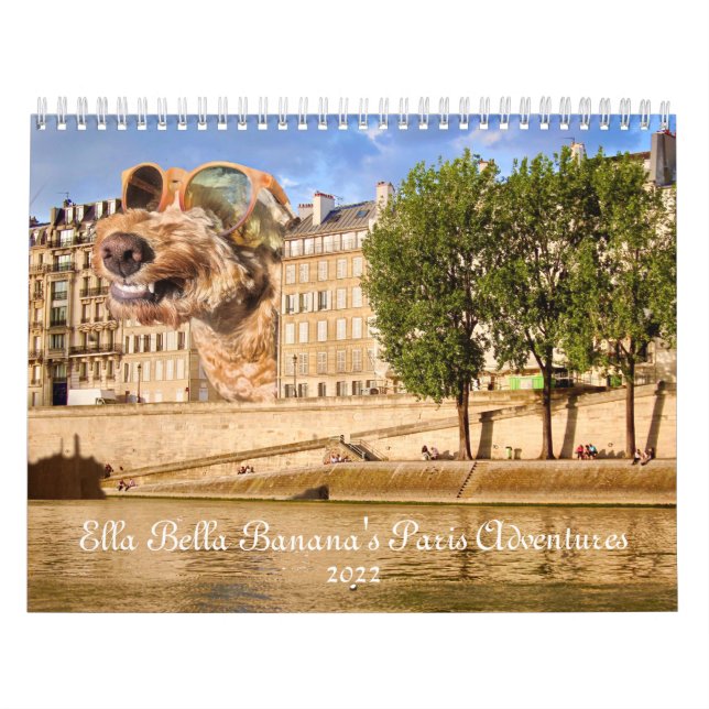 Ella Bella Bananas Pariskalender Äventyr 2022 Kalender (Omslag)