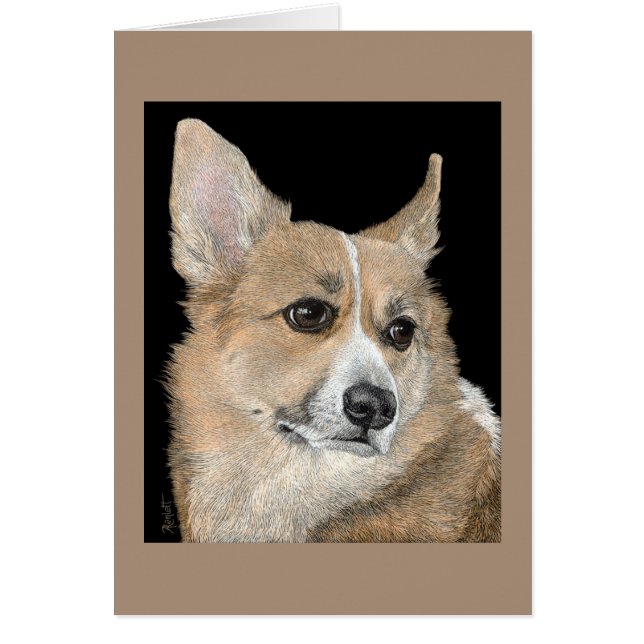 "Ella Bella" - Corgi OBS Kort (Framsidan)