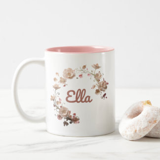 Ella Blommigt Mugg