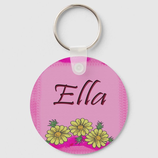 Ella Daisy Keychain Nyckelring (Framsida)