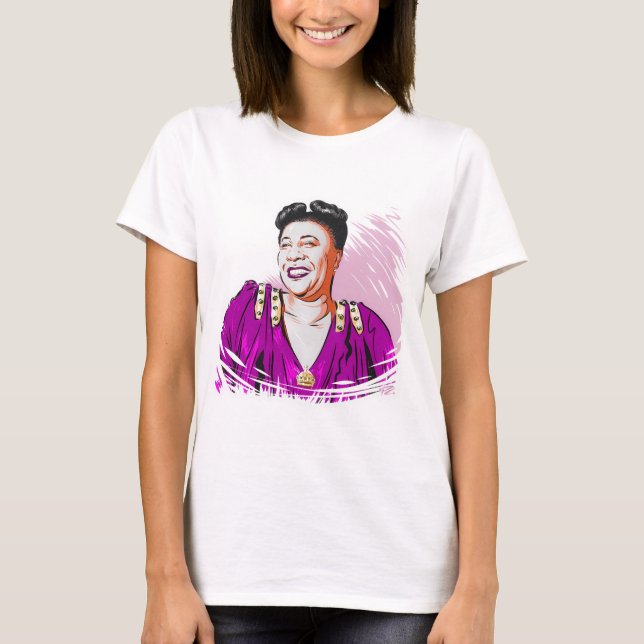 Ella Fitzgerald T Shirt (Framsida)