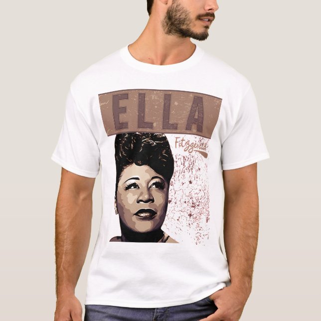 Ella Fitzgerald T Shirt (Framsida)