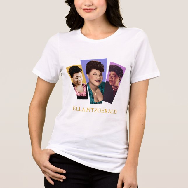 Ella Fitzgerald T Shirt (Framsida)