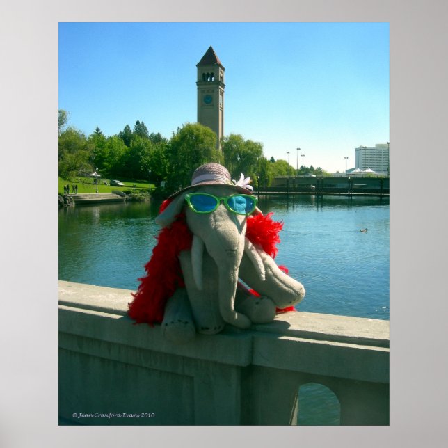 Ella i parken poster (Framsidan)