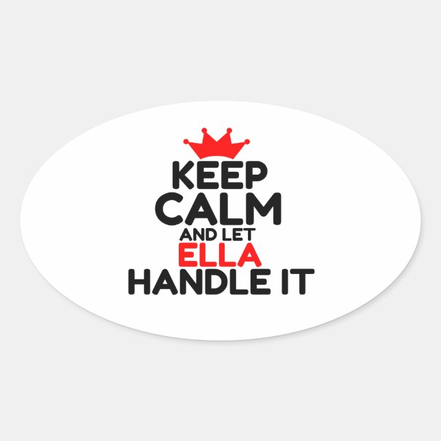 ELLA OVALT KLISTERMÄRKE (Framsida)