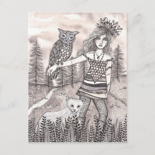 Ellanora Postcard Vykort (Framsida)