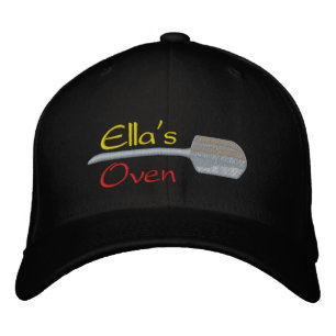 Ellas Oven Broderad Keps