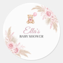 Ella's Rosa Nalle Björn Barnkalas