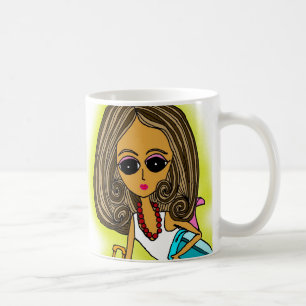 Elle handelsresanden kaffemugg