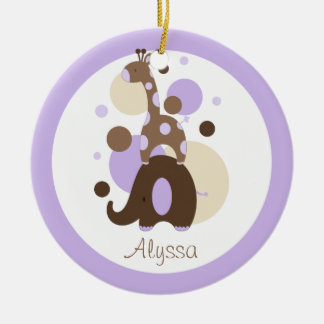 Elle-n-Vänner beställnings- prydnad Julgransprydnad Keramik