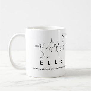 Elle peptide namn mugg