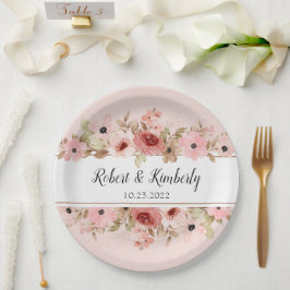 ELLE Rosa Flower Elegant bröllop