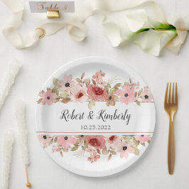 ELLE Rosa Flower Elegant bröllop