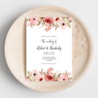ELLE Rosa Flower Elegant bröllop