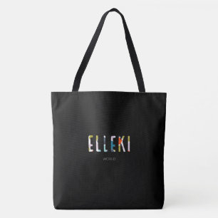 Elleki Camo Tote Bag Tygkasse