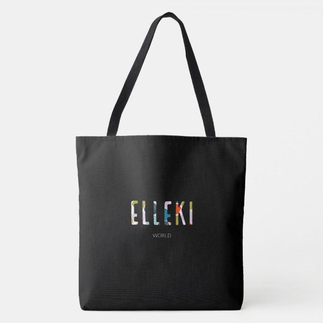 Elleki Camo Tote Bag Tygkasse (Framsida)