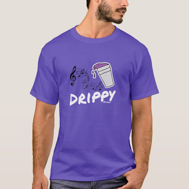 Elleki Drippy Kopp T Shirt (Framsida)