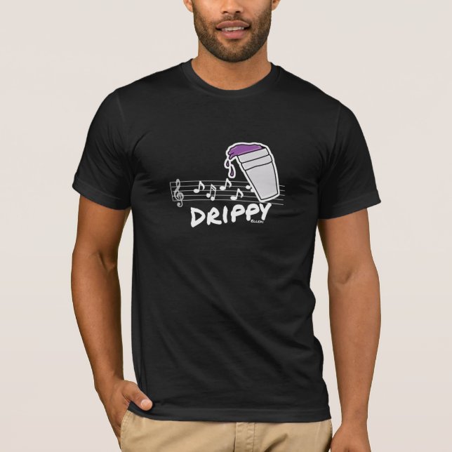 Elleki Drippy Kopp T-Shirt (vit) (Framsida)