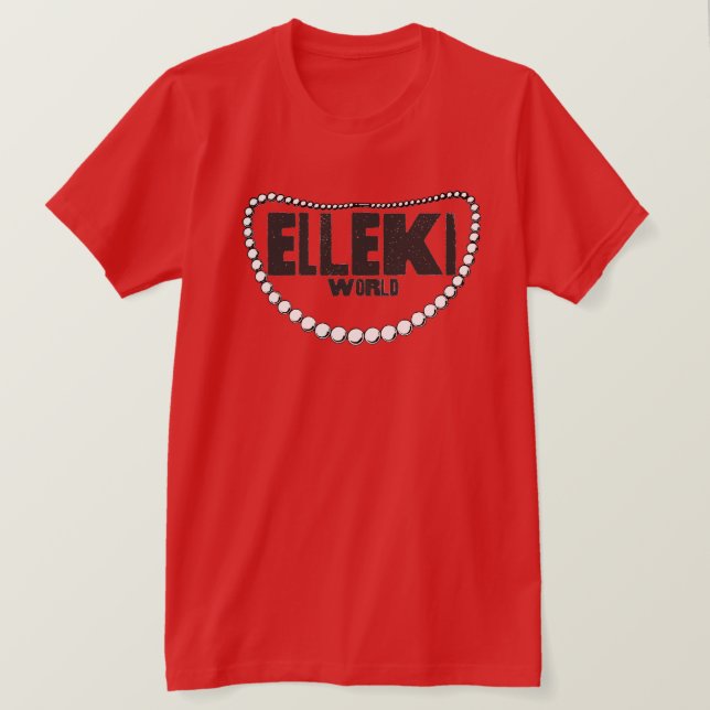 Elleki World Pearls T Shirt (Design framsida)