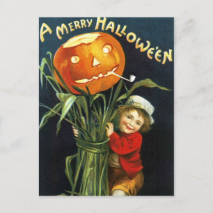 Ellen H. Clapsaddle: En glada Halloween Helg Vykort