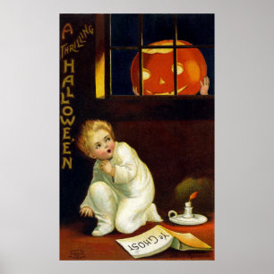 Ellen H. Clapsaddle: En spännande Halloween Poster