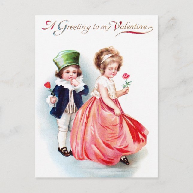 Ellen H. Clapsaddle: I kärlek mitt Kärlek Vykort (Framsida)